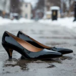 Zimowe buty do pracy łączące elegancję, komfort i bezpieczeństwo na śliskiej nawierzchni